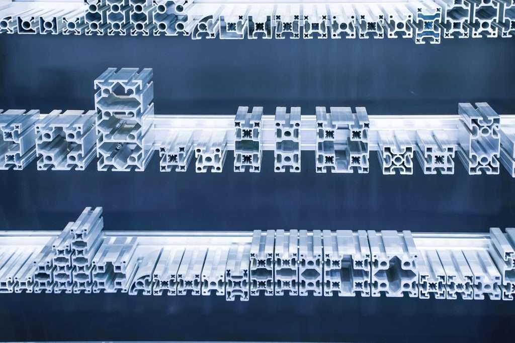 Extrusion in progress at Esco Precision's Hillsborough, NJ facility